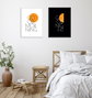 Wallity IDC01 Conjunto de 2 Lienzos Decorativos 30 x 40 cm Multicolor